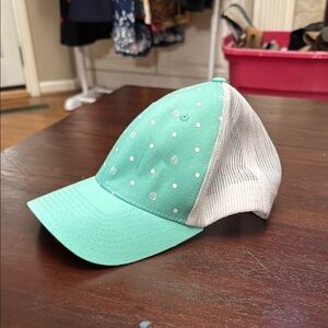 Columbia PFG turquoise baseball hat OS